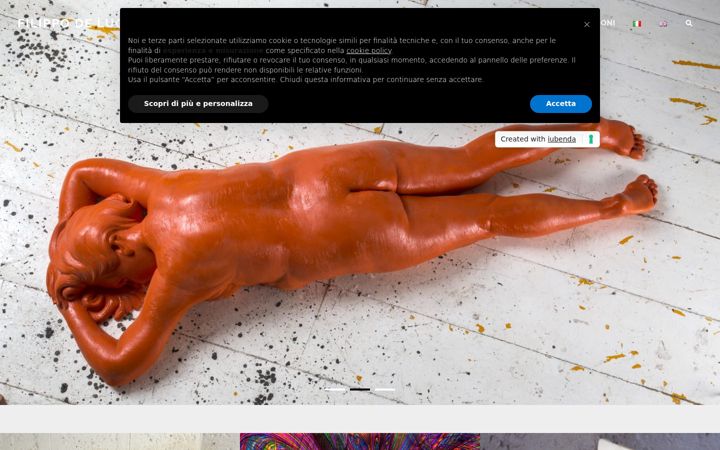 Screenshot of filippodeluca.eu