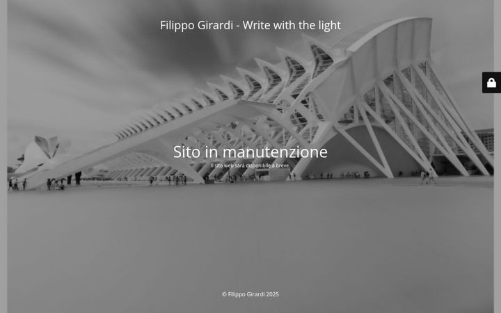 Screenshot of filippogirardi.com