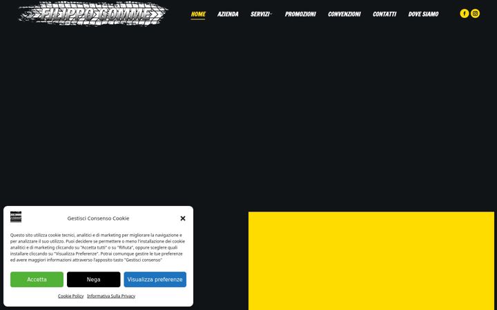 Screenshot of filippogomme.com