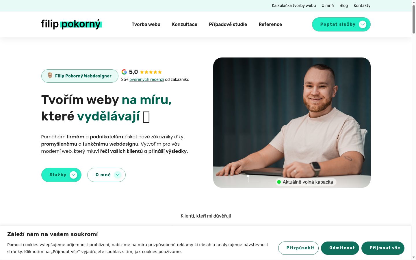 Zrzut ekranu banera zgody wyświetlanego przed jakąkolwiek interakcją