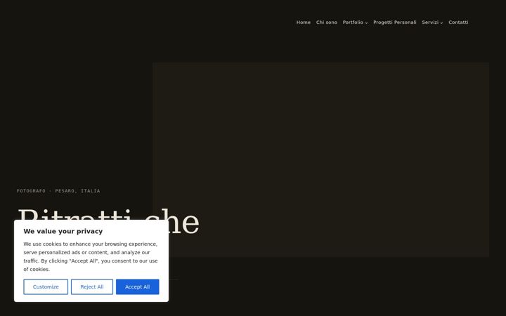 Screenshot of filippoperazzini.it