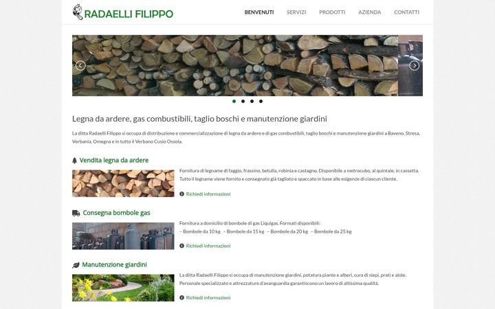 Screenshot di filipporadaelli.it