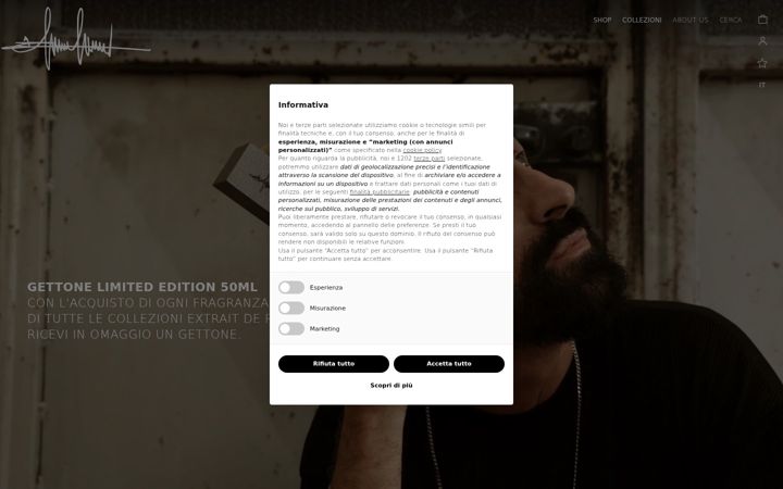 Screenshot of filipposorcinelli.com