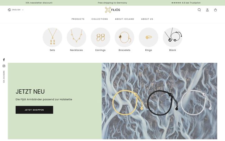 Screenshot of filjos.com