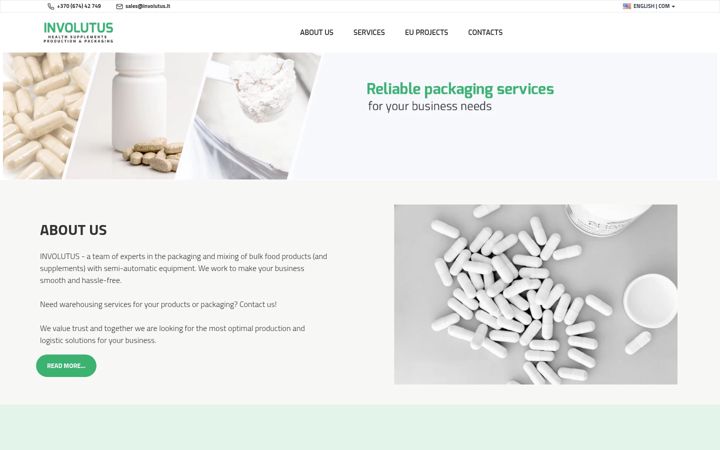 Screenshot of fill4pack.com