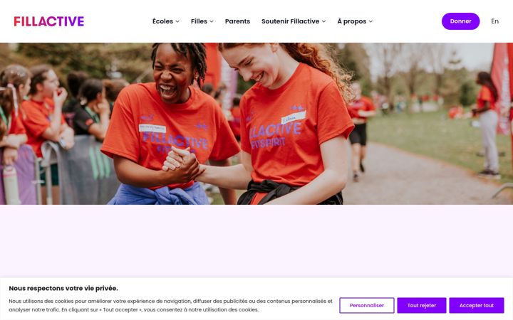 Screenshot of fillactive.ca