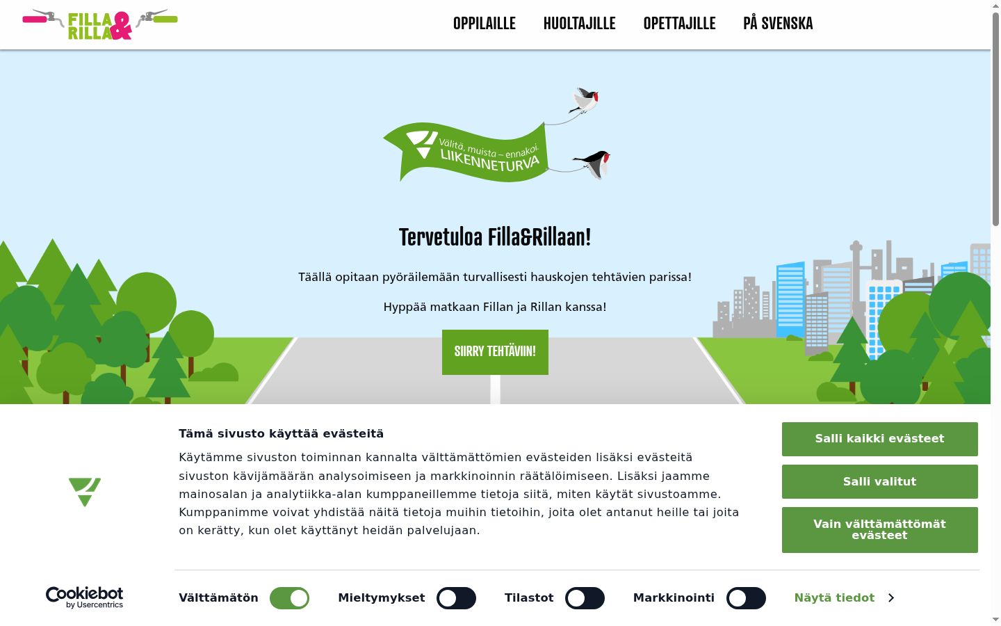 Zrzut ekranu banera zgody wyświetlanego przed jakąkolwiek interakcją