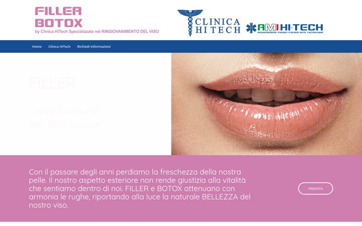 Screenshot of fillerbotox.it