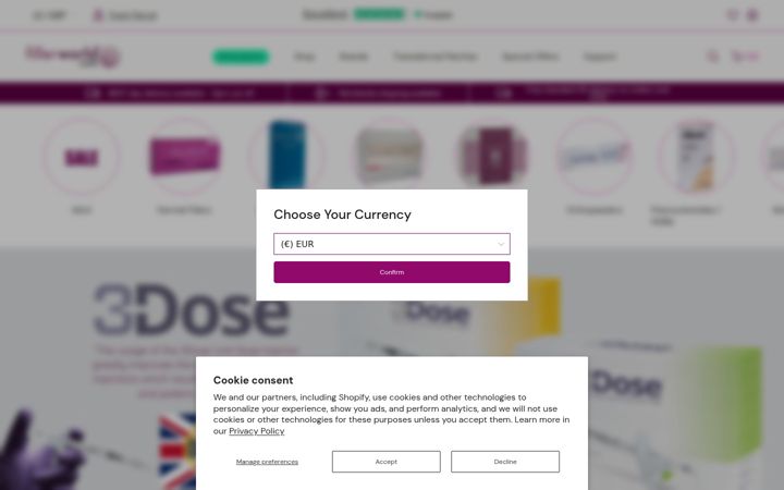 Screenshot of fillerworld.com