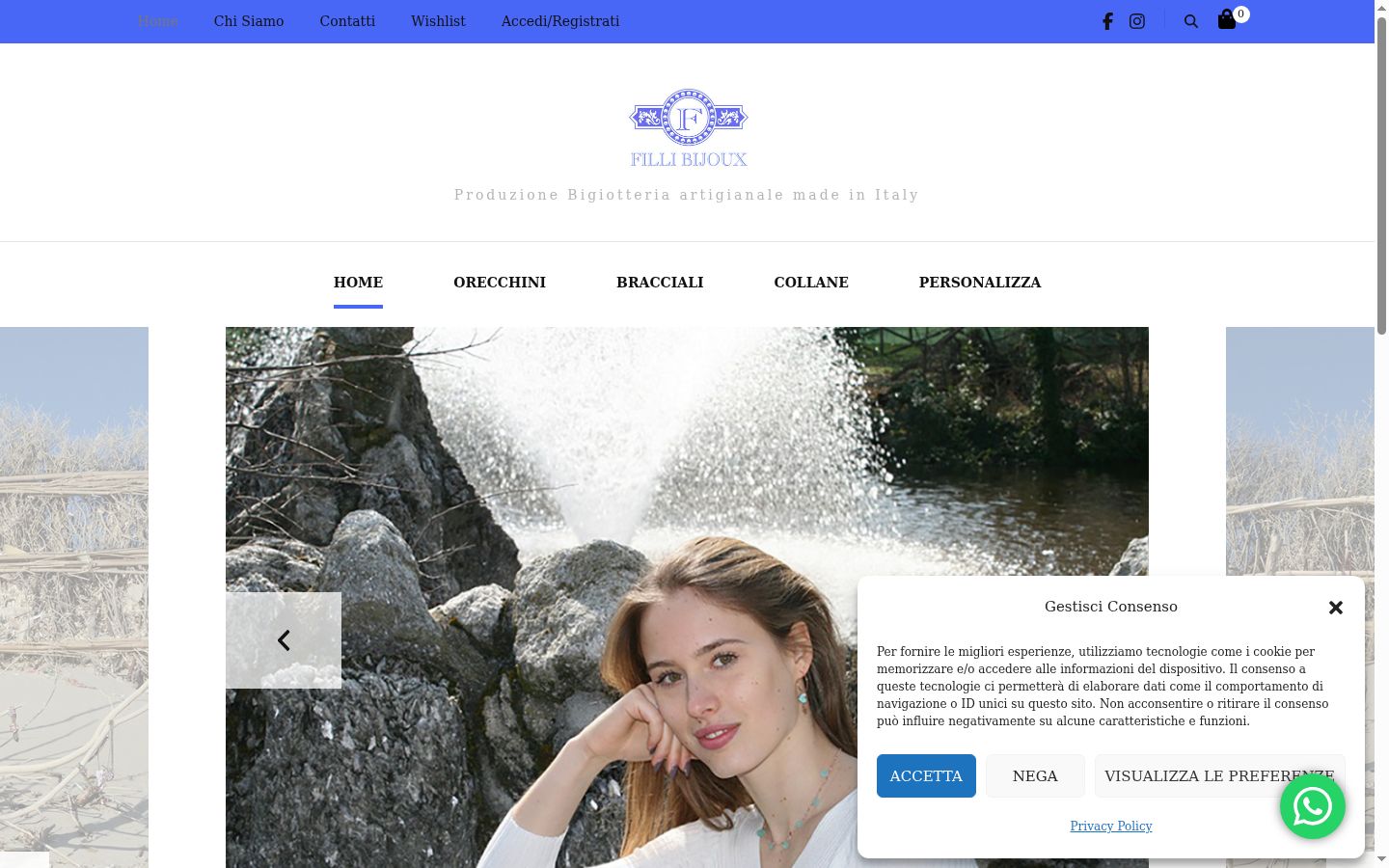 Screenshot tal-banner tal-kunsens muri qabel kwalunkwe interazzjoni