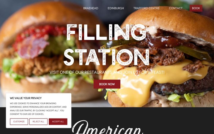 Screenshot of filling-stations.co.uk