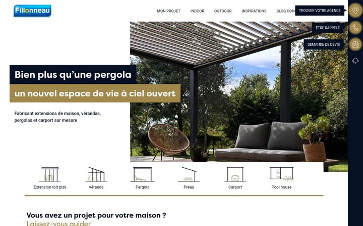 Screenshot of fillonneau.com