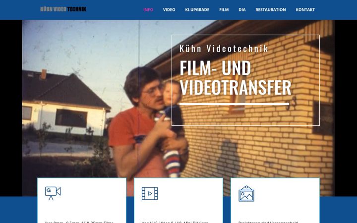 Screenshot stránky film-auf-video.de