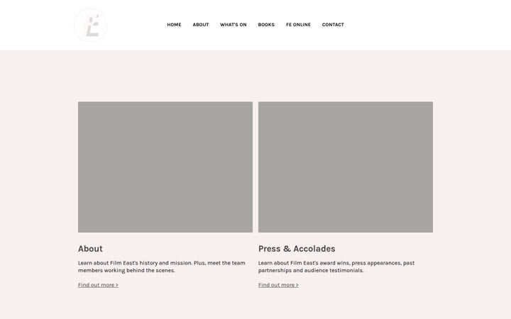 Screenshot of film-east.com