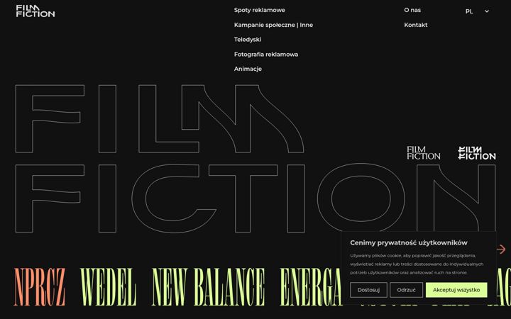 Screenshot of film-fiction.com