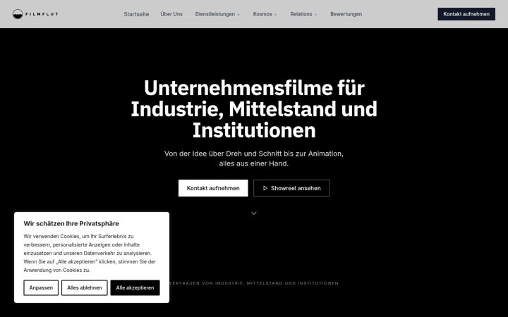 Screenshot stránky film-flut.de