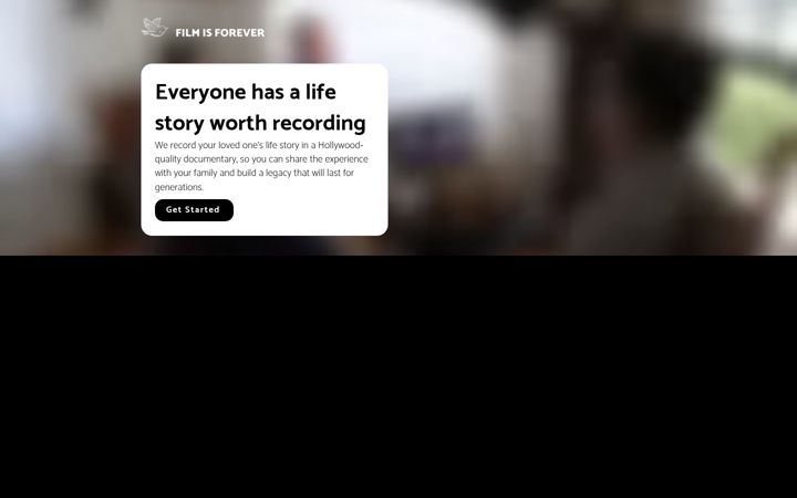 Screenshot of film-is-forever.com