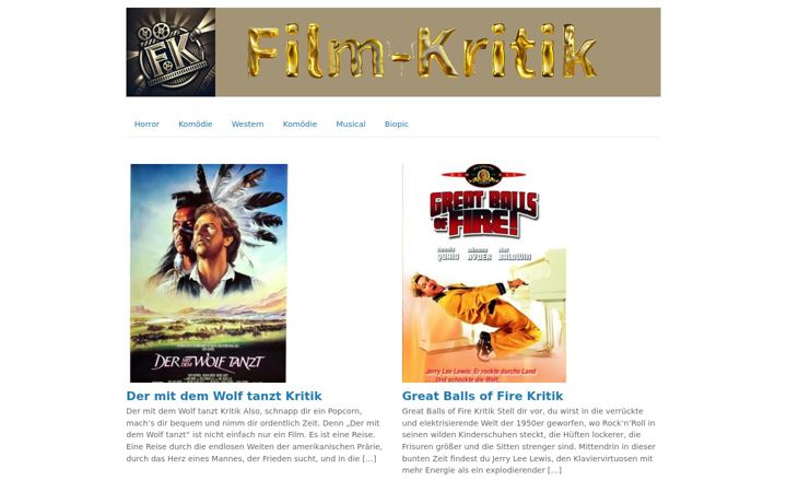 Ekrano kopija film-kritik.com