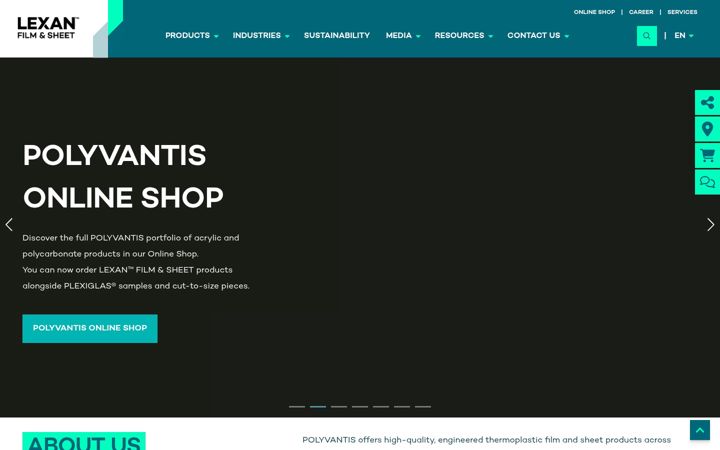 Screenshot of film-sheet-products.com
