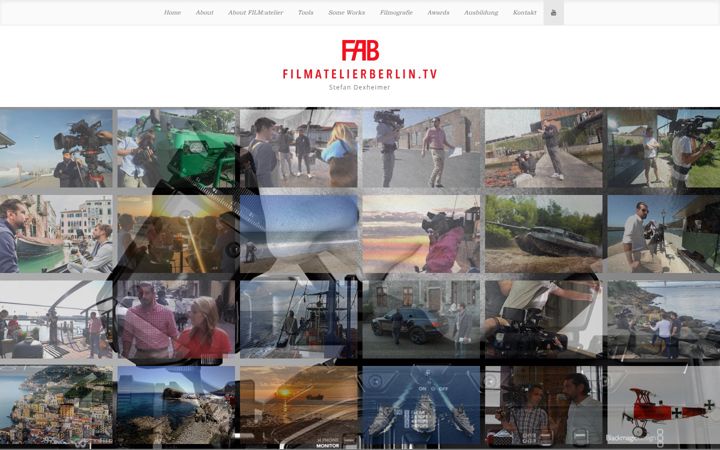 Screenshot of filmatelierberlin.tv