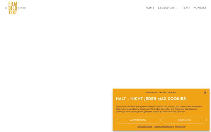 Screenshot of filmbildtext.de