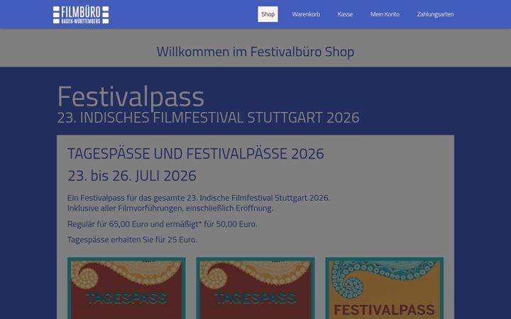 Ekrānuzņēmums no filmbuerobw-shop.de