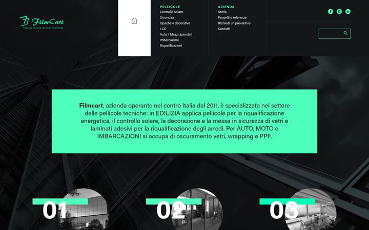 Screenshot of filmcart.it
