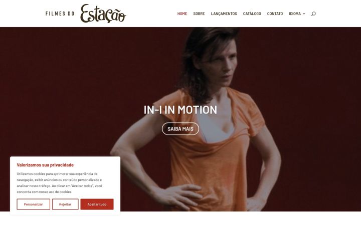 Snímek obrazovky filmesdoestacao.com.br