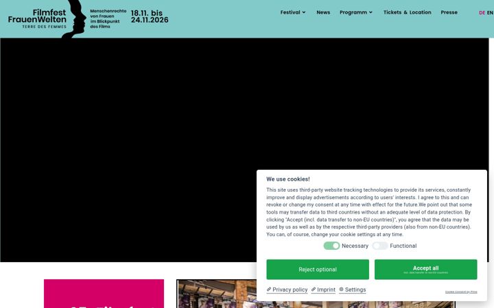 Ekrānuzņēmums no filmfest-frauenwelten.de