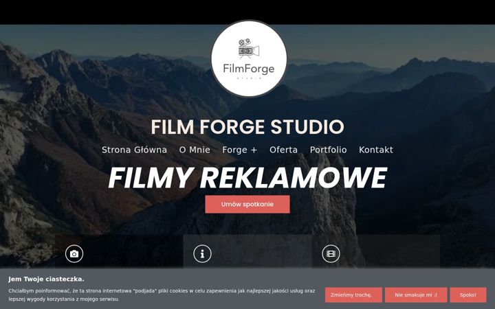 Screenshot of filmforge.pl