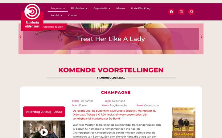 Screenshot of filmhuisoldenzaal.nl