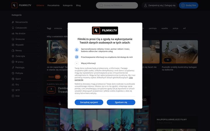 Screenshot of filmiki.tv