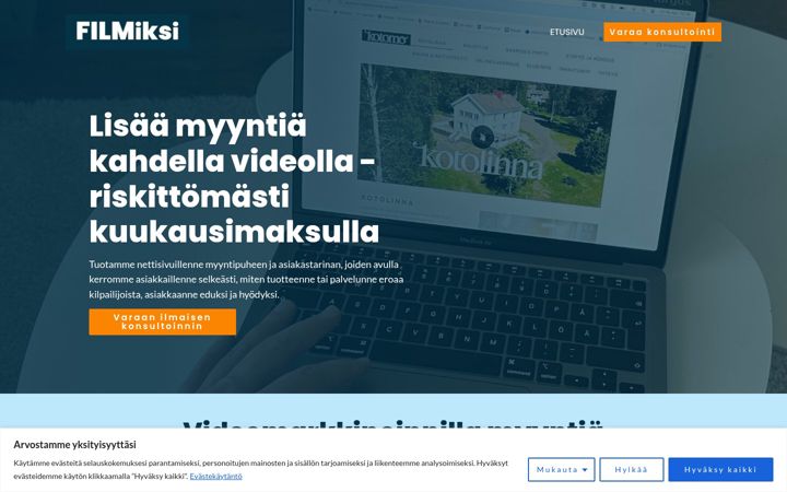Zrzut ekranu filmiksi.fi