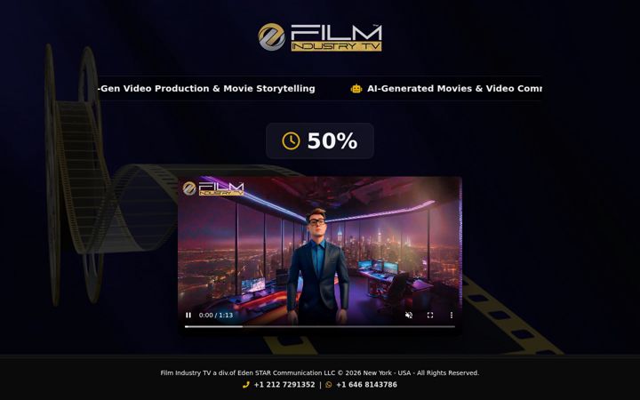 Screenshot of filmindustry.tv