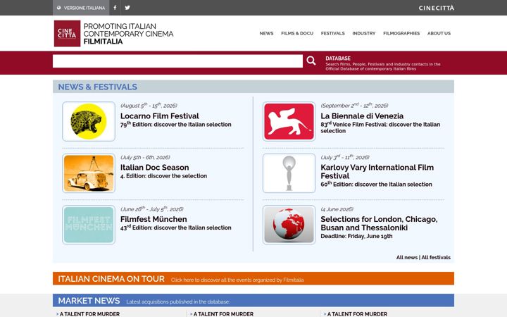 Screenshot of filmitalia.org