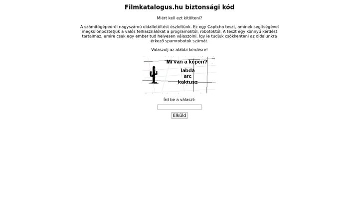 Screenshot of filmkatalogus.hu