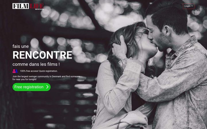 Screenshot of filmlife-messenger.com
