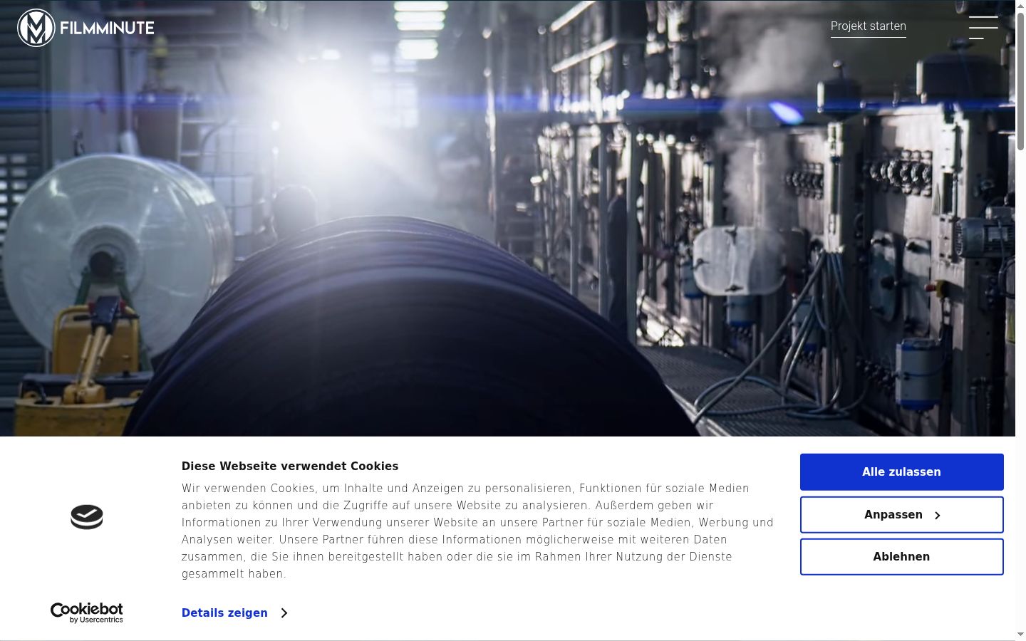 Screenshot tal-banner tal-kunsens muri qabel kwalunkwe interazzjoni