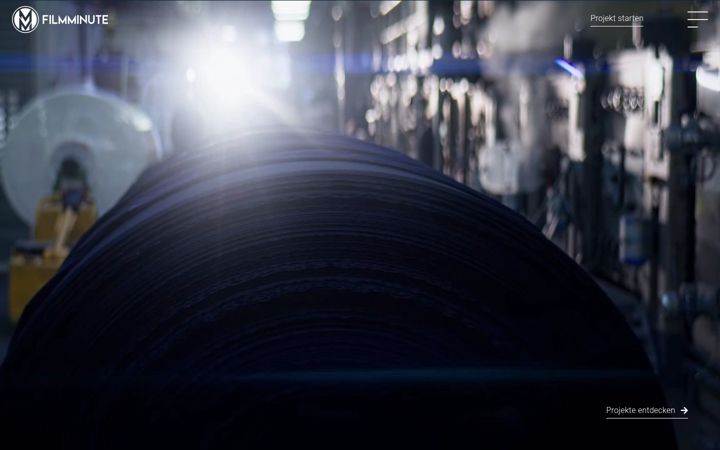 Screenshot ta' filmminute.de