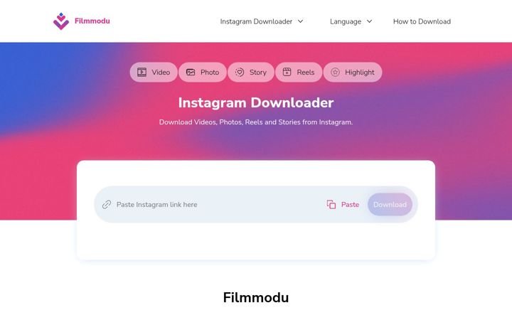 Screenshot of filmmodu.org
