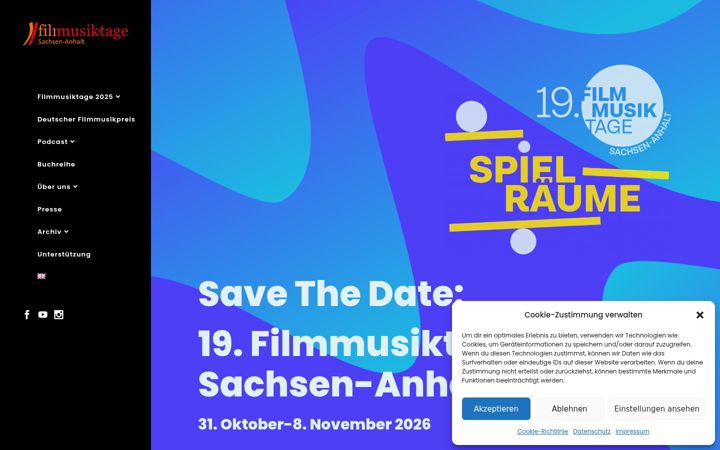 Screenshot of filmmusiktage.de
