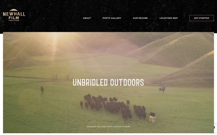 Screenshot of filmnewhall.com