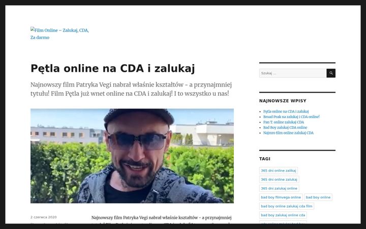 Screenshot of filmonlinecda.pl