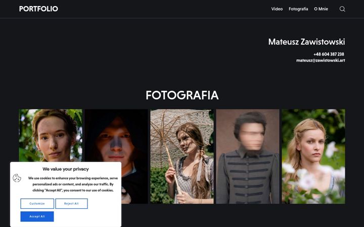Screenshot of filmowadomena.pl
