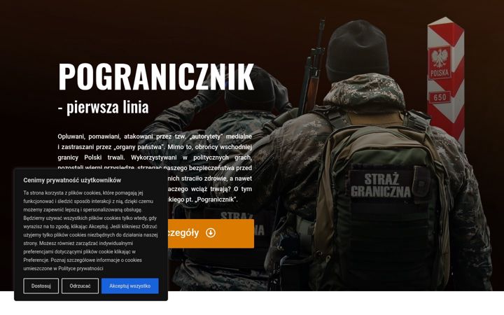 Screenshot of filmpogranicznik.pl
