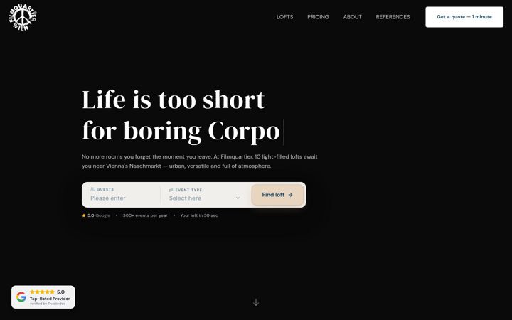 Screenshot of filmquartier.at