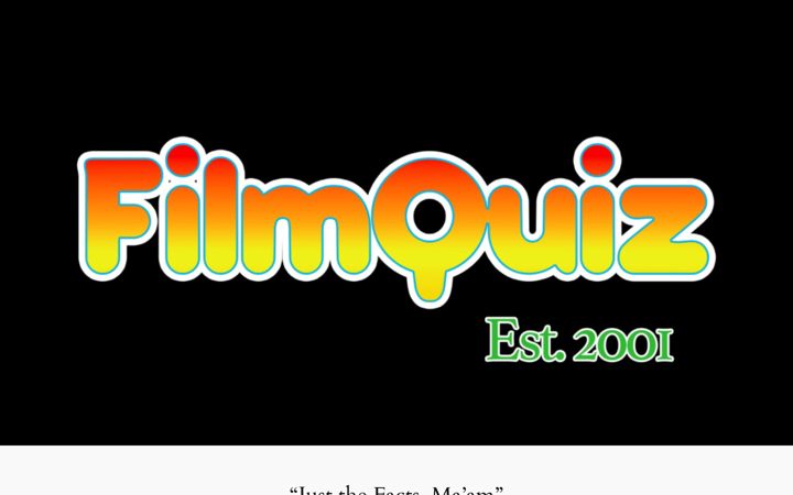 Screenshot of filmquiz.biz