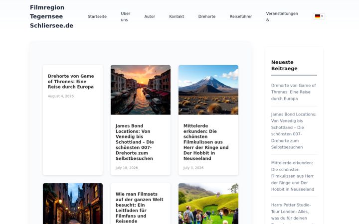 Screenshot of filmregion-tegernsee-schliersee.de
