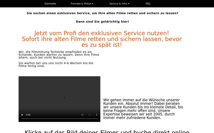 Screenshot van filmrettung-tschoecke.de