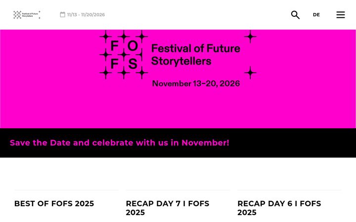 Screenshot of filmschoolfest-munich.de